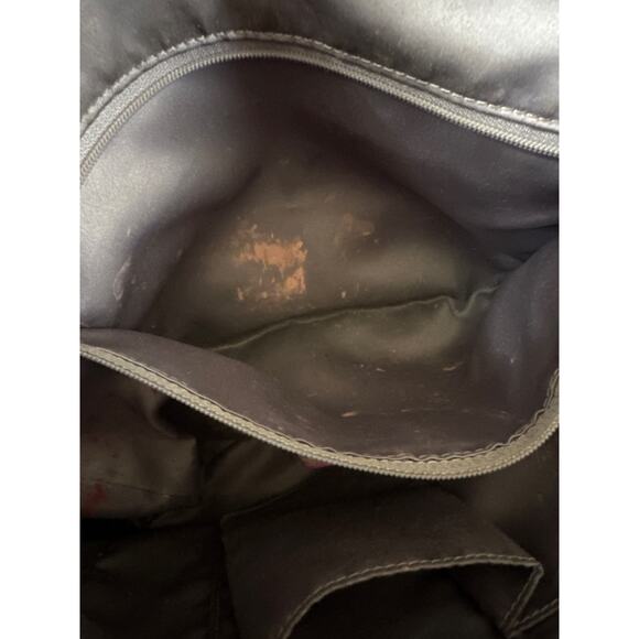 Coach Leather Studded Hobo Shoulder Bag in Plum Purple - Picture 9 of 10